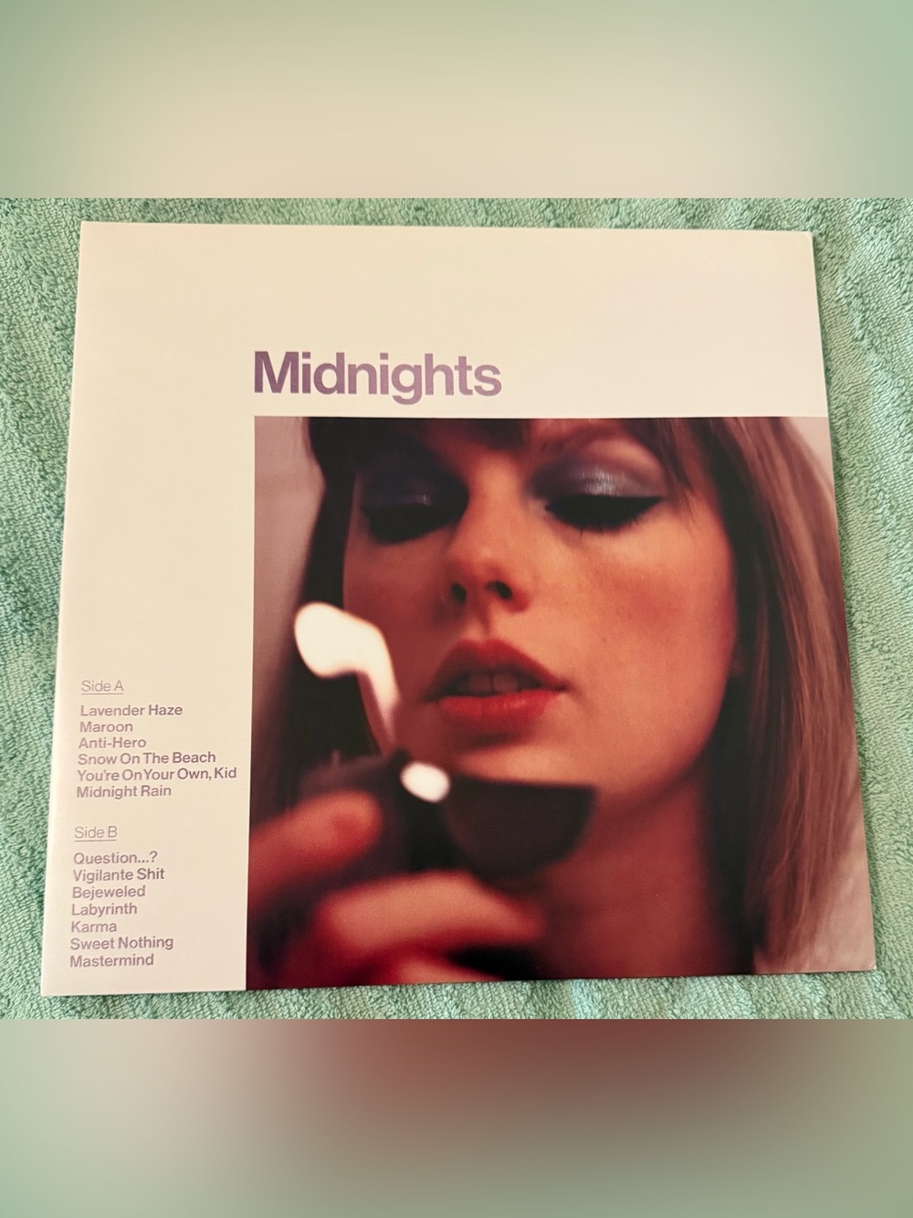 Taylor Swift Midnights Vinyl Album Record LP Lavender Marbled Target Exclusive